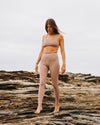 Legging Largo Completo Avellana