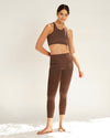 Legging Largo Completo Mocha