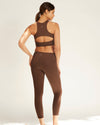 Legging Largo Completo Mocha