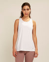 Polera Top Tank Blanca