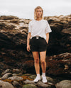 Short Bolsillos Algodón - Negro
