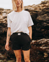 Short Bolsillos Algodón - Negro