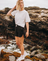 Short Bolsillos Algodón - Negro