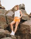 Short Bolsillos Algodón - Peach