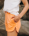 Short Bolsillos Algodón - Peach
