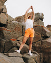 Short Bolsillos Algodón - Peach