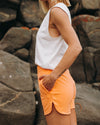 Short Bolsillos Algodón - Peach