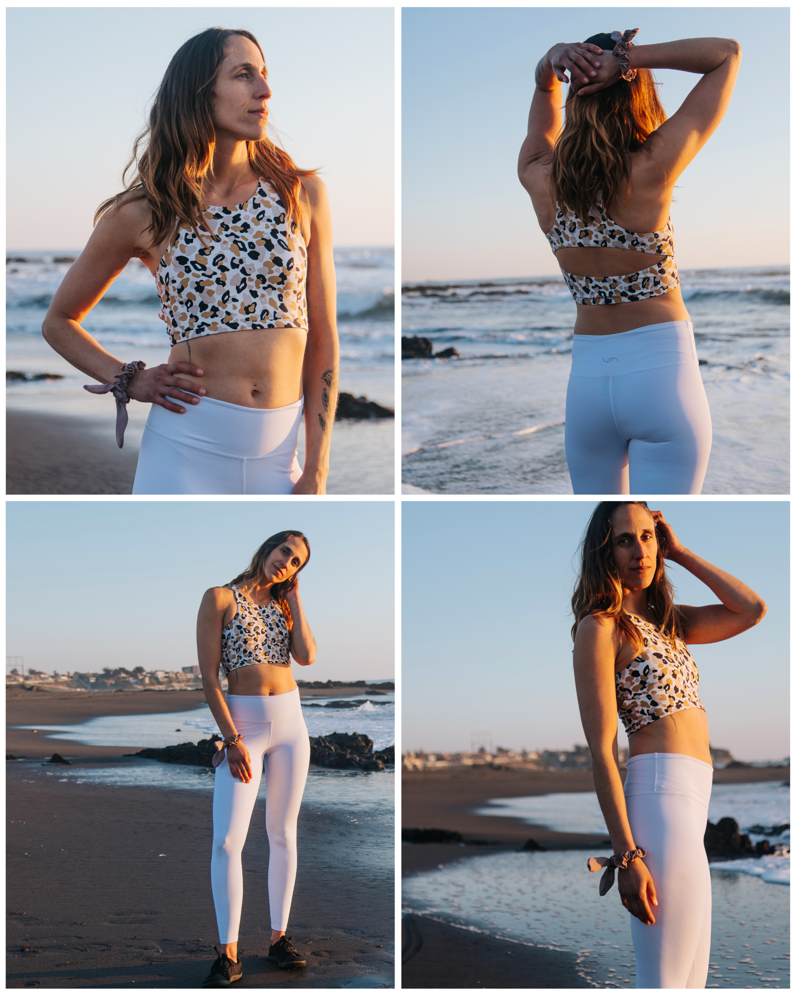 Pack Top Energy Leopard & Legging Prana