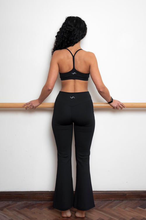 Legging Flare - Negro