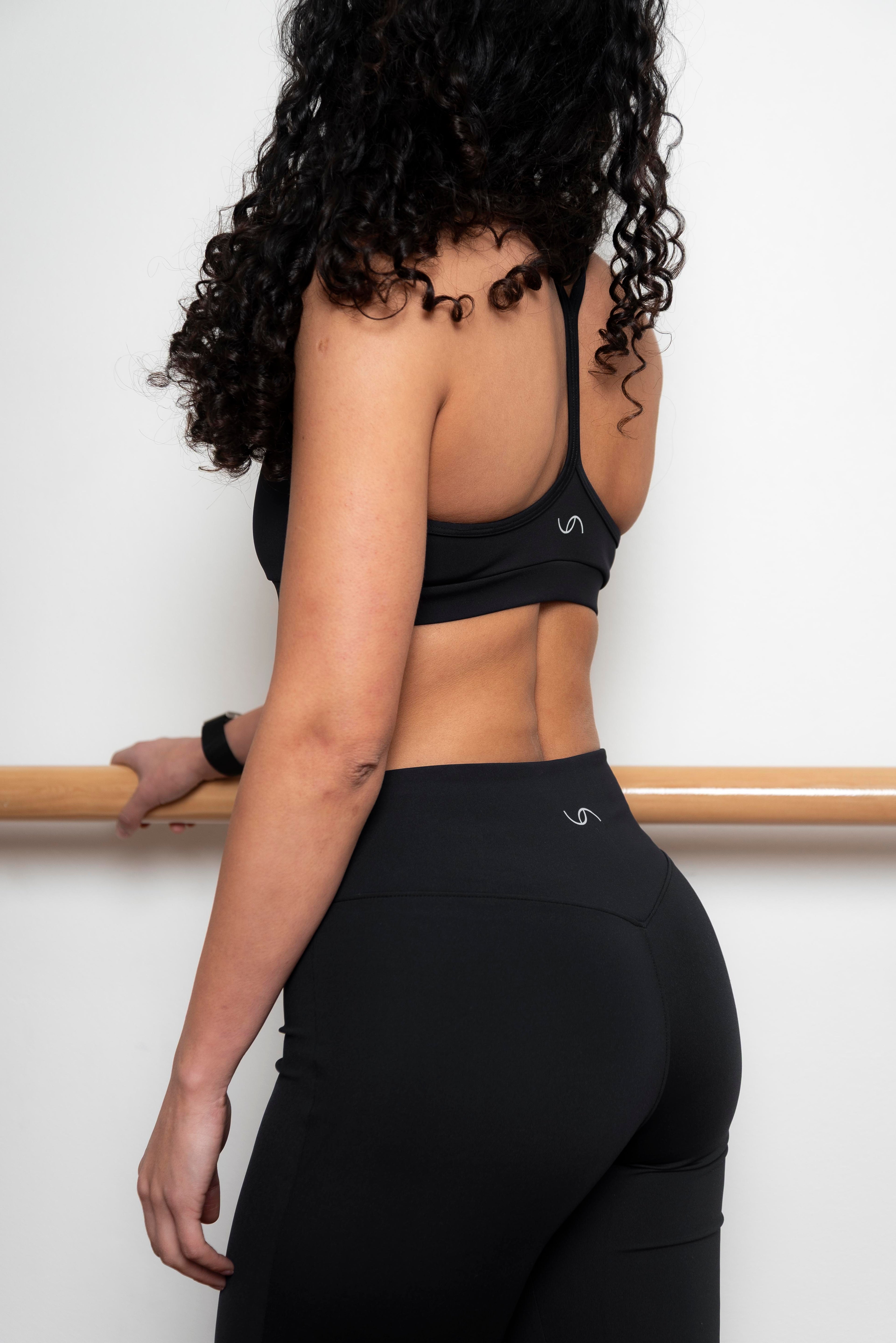 Legging Flare - Negro