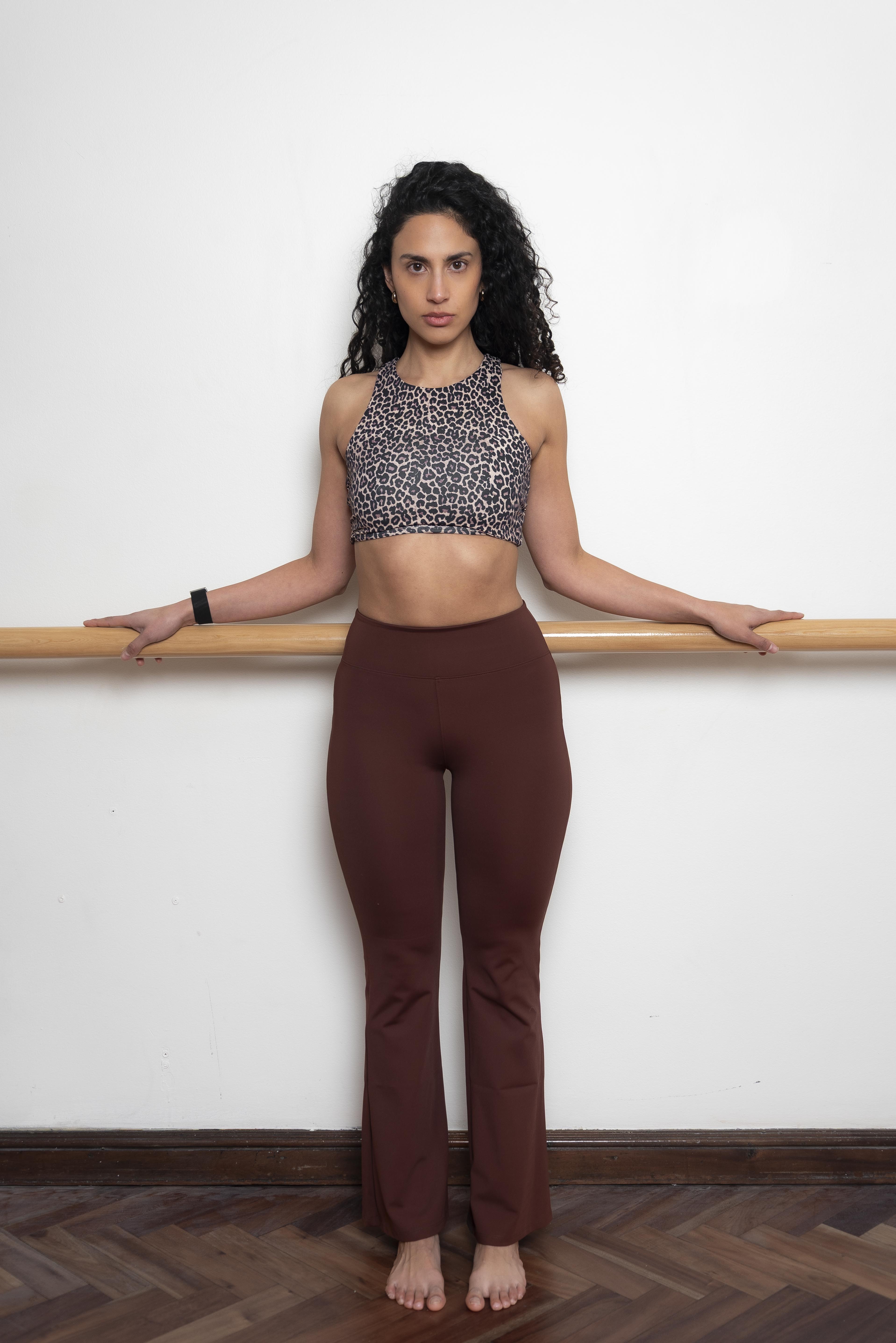 Legging Flare - Chocolate