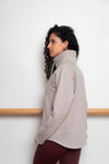 Essence High Neck Algodón - Gris Melange
