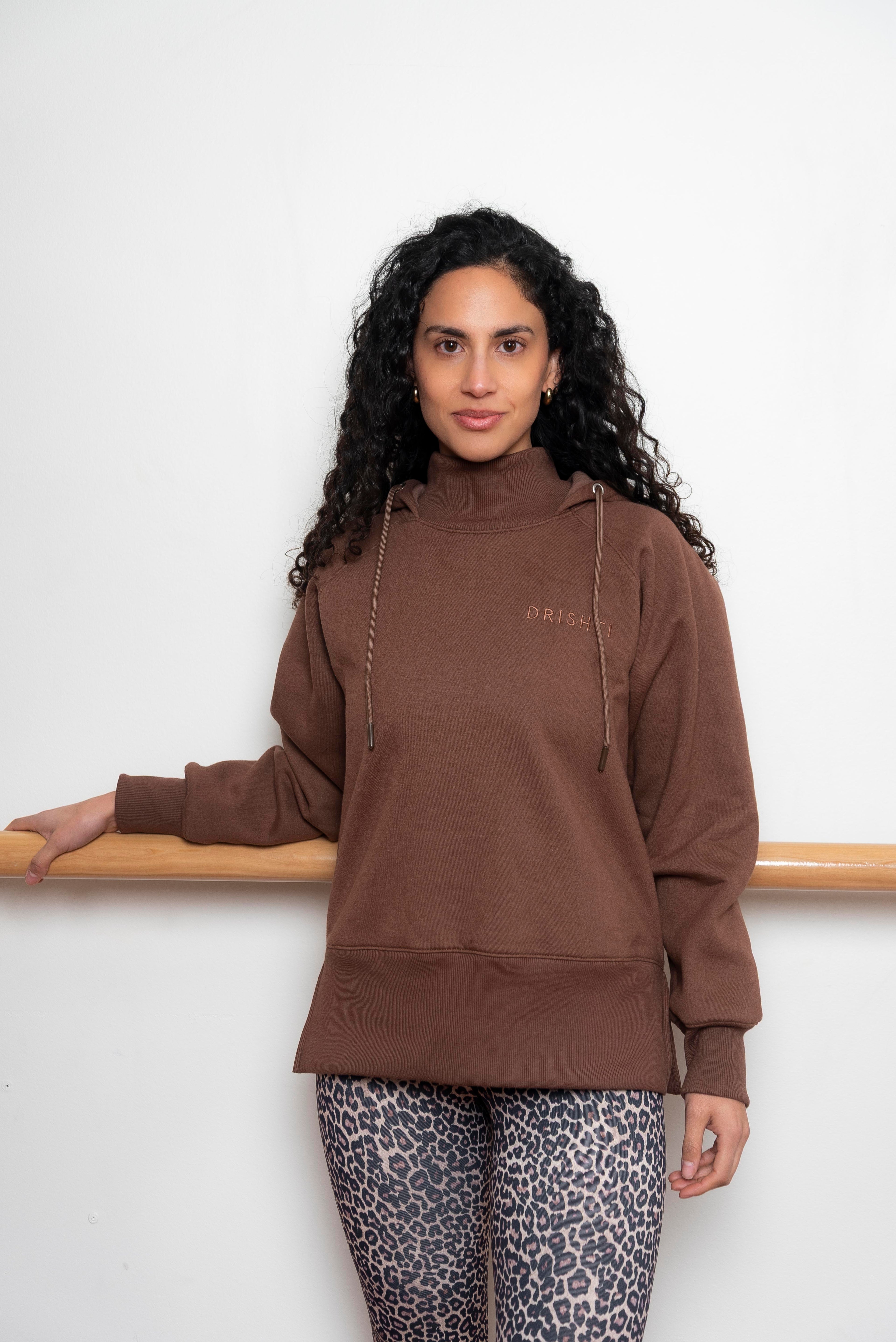 Willow Hoodie Algodón - Mocha