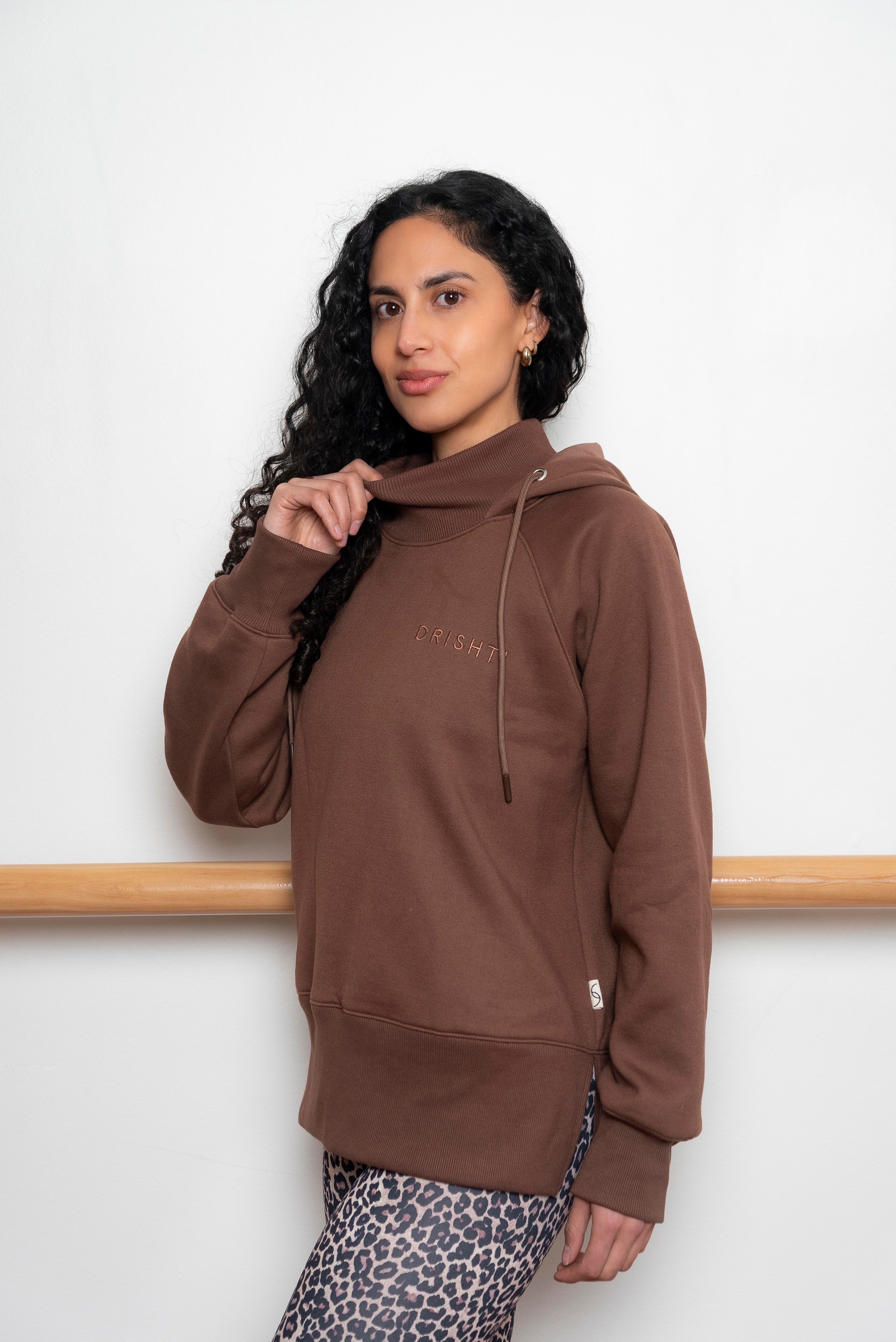 Willow Hoodie Algodón - Mocha