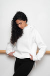 Willow Hoodie Algodón - Perla