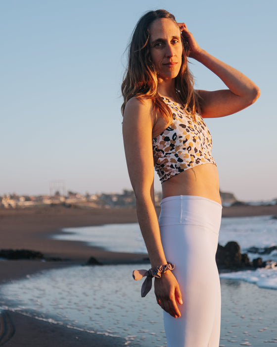 Pack Top Energy Leopard & Legging Prana + Collet de regalo