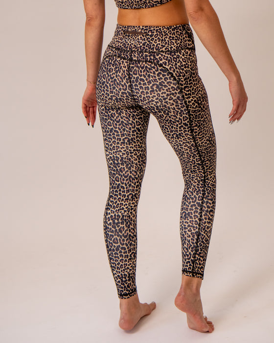 Legging Largo Completo Bolsillos New Animal Print