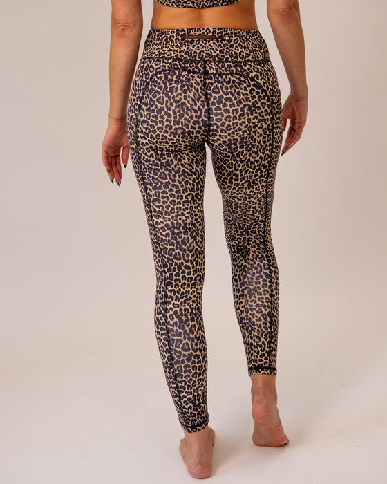 Legging Largo Completo Bolsillos New Animal Print