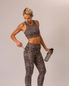 Legging Largo Completo Bolsillos New Animal Print