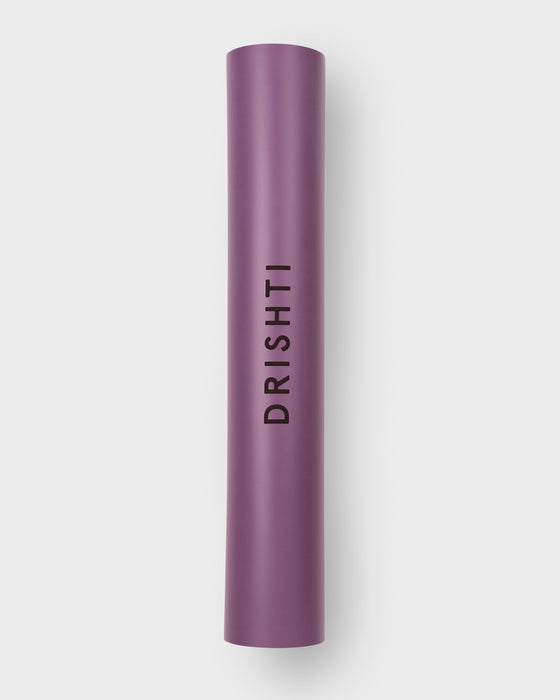 Mat de yoga Drishti Eco 4.5mm Morado + Bolso