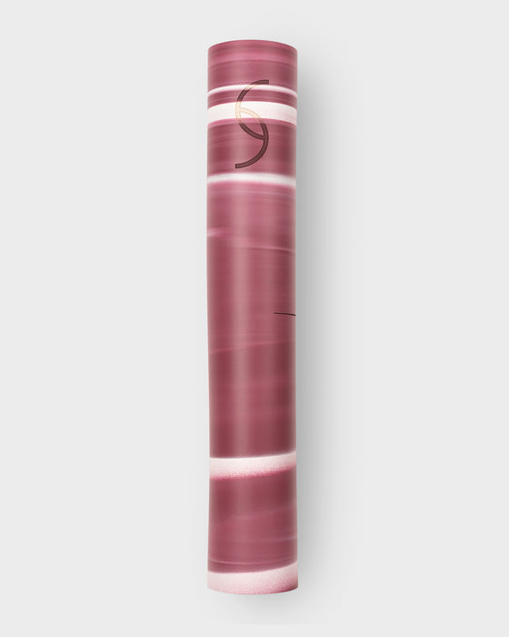 Drishti Eco Yoga Mat Red Marble + Bolso